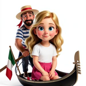 Charlotte's Italian Adventure: A 72-Page Children's Book for Kids Aged-0