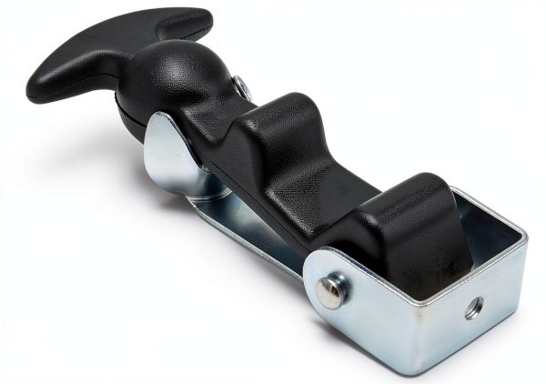 Rubber Hood Catch 4-Pack Flexible T-Handle Draw Latch by QWORK-3