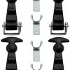 Rubber Hood Catch 4-Pack Flexible T-Handle Draw Latch by QWORK-0