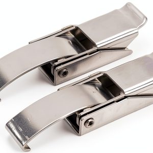 Draw Toggle Latch uxcell 2.87" SUS304 Steel with Spring Hook 2pcs-0