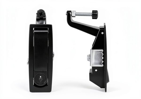 Compression Latch Lock Bonsicoky Adjustable Lever Black 2-Piece Set-1