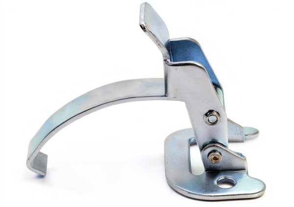 uxcell Galvanized Draw Toggle Latch 3.62" Spring Steel Hook 3 Pack-2