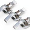 uxcell Galvanized Draw Toggle Latch 3.62" Spring Steel Hook 3 Pack-0