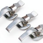 uxcell Galvanized Draw Toggle Latch 3.62" Spring Steel Hook 3 Pack-0