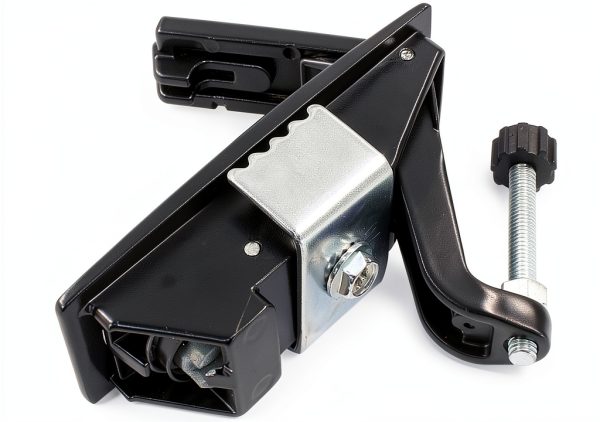 Compression Latch Lock Bonsicoky Adjustable Lever Black 2-Piece Set-2