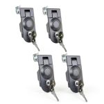 Compression Latch STHang D Powder Coated Zinc Alloy Lever Black-0