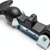 Rubber Hood Catch 4-Pack Flexible T-Handle Draw Latch by QWORK-1