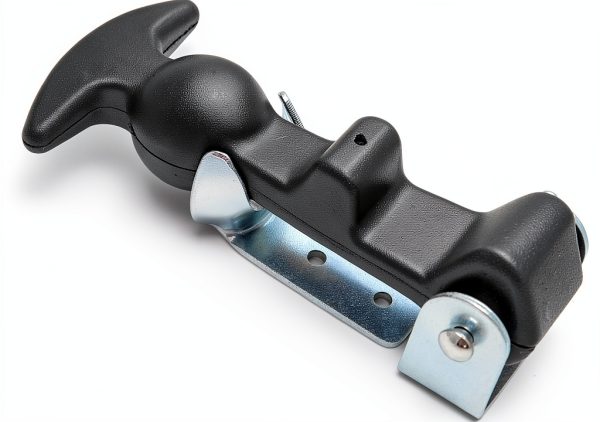 Rubber Hood Catch 4-Pack Flexible T-Handle Draw Latch by QWORK-1