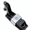 Compression Latch Lock QWORK Zinc Alloy Adjustable Grip 4 Pack Black-4