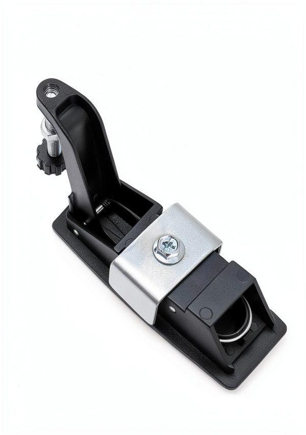 Compression Latch Lock QWORK Zinc Alloy Adjustable Grip 4 Pack Black-4