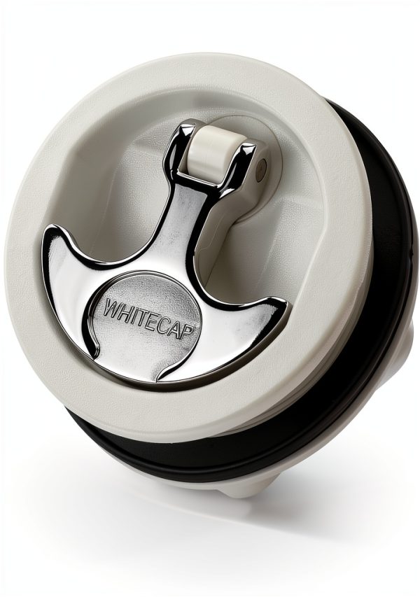 Whitecap T Handle Cam Latch Keyed Lock Black 3in S-0226BC-3