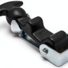 T Handle Draw Latch 2 Pack 4.7" QWORK Metal Hood Catch Brackets Black-3