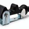 T Handle Draw Latch 2 Pack 4.7" QWORK Metal Hood Catch Brackets Black-2