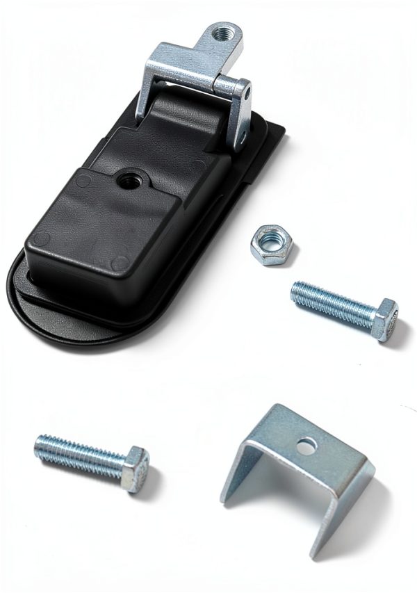 Compression Latch STHang D Powder Coated Zinc Alloy Lever Black-6