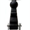 T Handle Draw Latch 2 Pack 4.7" QWORK Metal Hood Catch Brackets Black-5