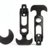 Acrux7 6Pcs Rubber Latches Flexible T-Handle Draw Latch 4.4in Black-3