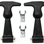 Rubber Flexible Draw Latch 4.7'' – Creatyi SUS304 T‑Handle (2 pcs)-0
