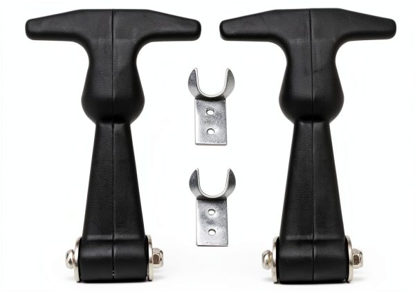 Rubber Flexible Draw Latch 4.7'' – Creatyi SUS304 T‑Handle (2 pcs)-0