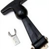 Rubber Flexible Draw Latch 4.7'' – Creatyi SUS304 T‑Handle (2 pcs)-4