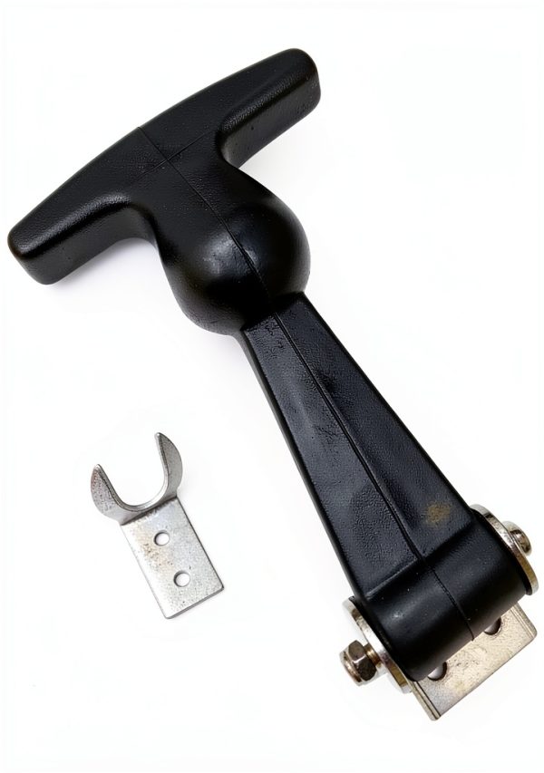 Rubber Flexible Draw Latch 4.7'' – Creatyi SUS304 T‑Handle (2 pcs)-4