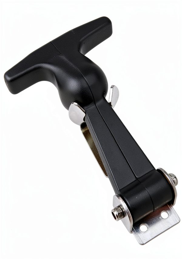 Rubber Flexible Draw Latch 4.7'' – Creatyi SUS304 T‑Handle (2 pcs)-1